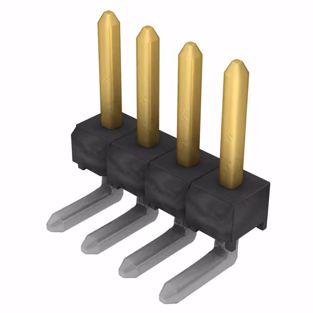 TSW-104-25-L-S-RA Samtec Inc.  Headers Male Pins